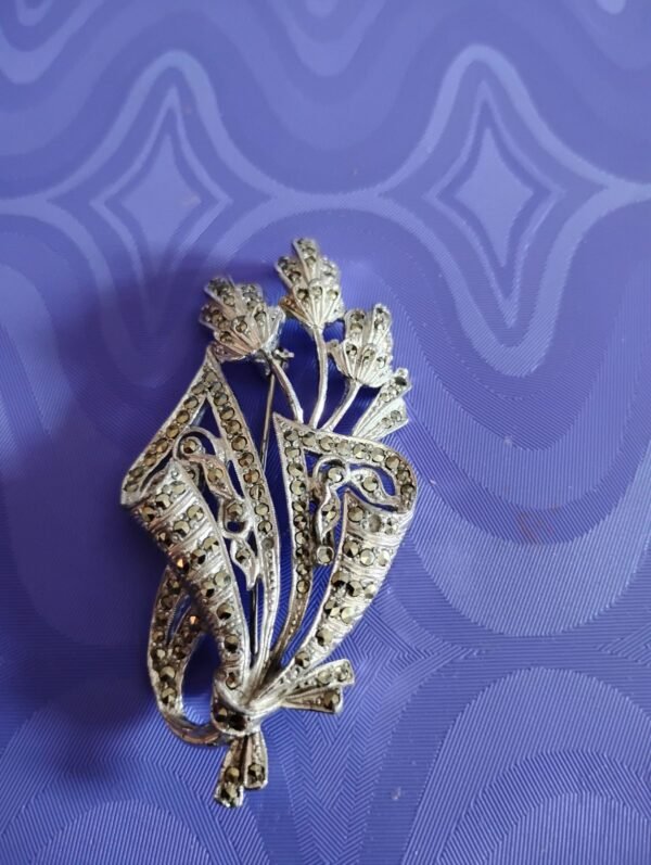 Vintage Marcasite Brooch